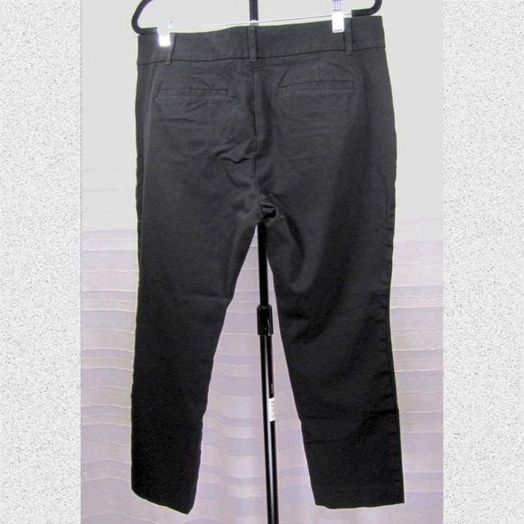 Black Anne Taylor Loft Outlet Modern Skinny Ankle Pant - 12P - Picture 4 of 10